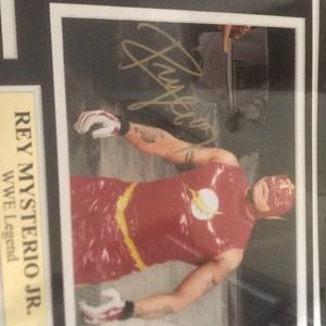 Signed Rey Mysterio